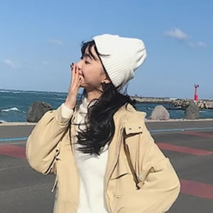 真人女生海边头像来袭！美到犯规！ 女生头像 第7张