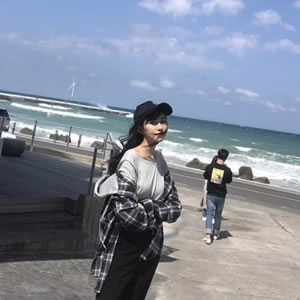 真人女生海边头像来袭！美到犯规！ 女生头像 第14张