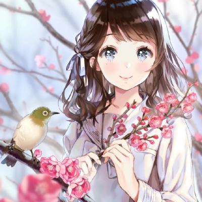 动漫女生头像可爱清新🌼被美晕啦 女生头像 第20张
