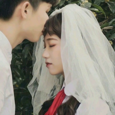婚纱情侣头像浪漫一对两张，浪漫值瞬间爆表！ 情侣头像 第18张