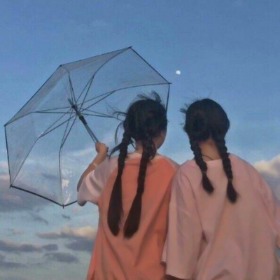 QQ闺蜜头像两张一对高清图片，都散发着浓浓的闺蜜情 友情头像 第22张