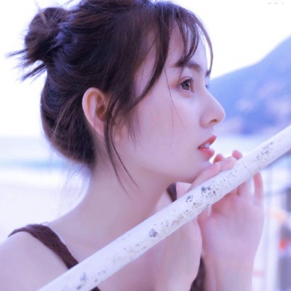 👭2025必冲！小清新真人高清闺蜜头像来袭 女生头像 第1张
