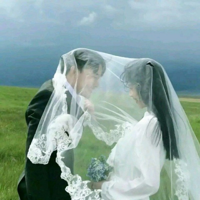 婚纱情侣头像浪漫一对两张，浪漫值瞬间爆表！ 情侣头像 第2张