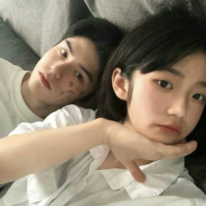 超甜！双人专属真人情侣头像 情侣头像 第12张