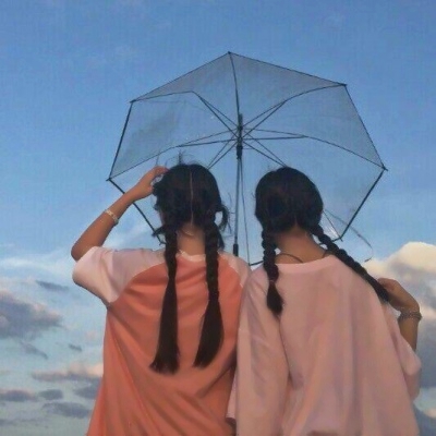 QQ闺蜜头像两张一对高清图片，都散发着浓浓的闺蜜情 友情头像 第21张