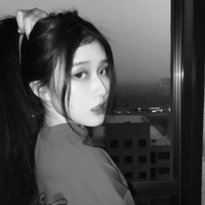 暗系黑白丧系女生头像图片推荐 女生头像 第14张
