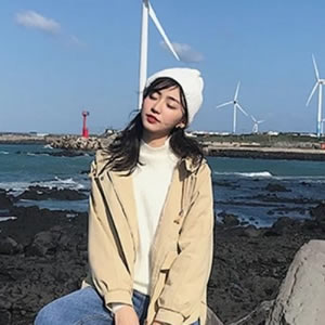 真人女生海边头像来袭！美到犯规！ 女生头像 第3张
