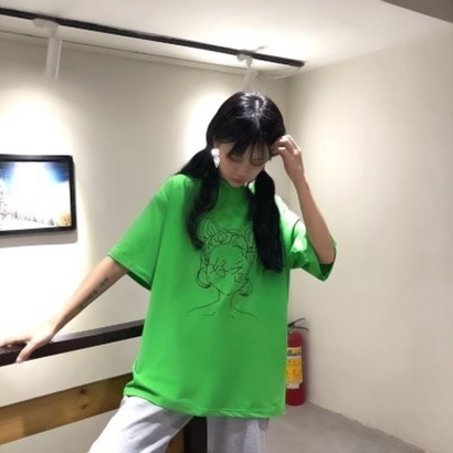 超绝！绿色系真人女生头像来袭🎀 女生头像 第13张