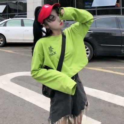 超绝！绿色系真人女生头像来袭🎀 女生头像 第10张