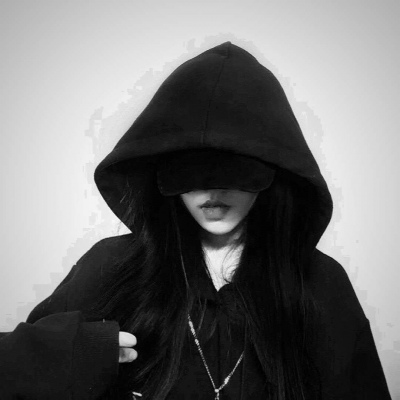 酷飒必看！最拽女生黑白头像来袭 女生头像 第1张