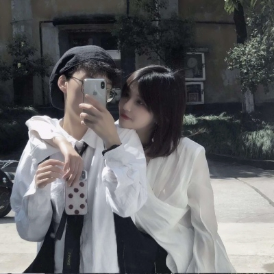 时尚潮流真人情侣一左一右高清头像来啦 情侣头像 第33张