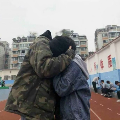 亲密双人情侣头像真人，甜蜜氛围简直要溢出屏幕啦！ 情侣头像 第19张