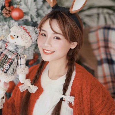 圣诞氛围感拉满的唯美女生头像来啦！ 女生头像 第5张