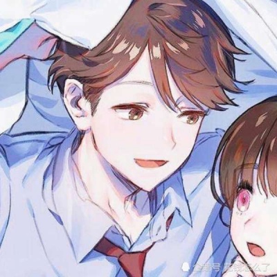 微信动漫情侣头像一对两张，专属甜蜜 CP 感 情侣头像 第9张