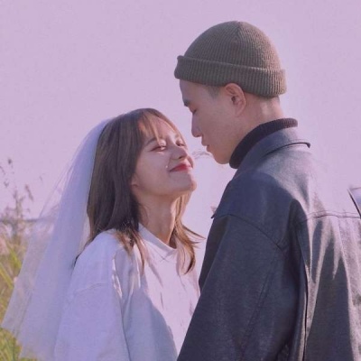 情侣头像一对两张真人，简直太甜蜜啦！ 情侣头像 第1张