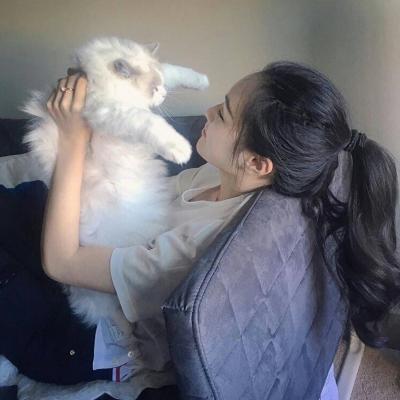 被狠狠拿捏住了!抱猫咪的仙气真人女生头像 女生头像 第10张 被狠狠拿捏住了!抱猫咪的仙气真人女生头像 女生头像 第10张