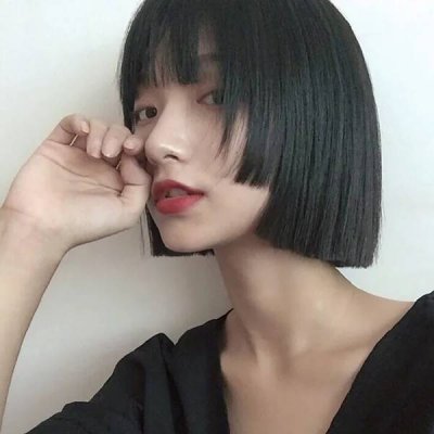 超酷真人短发女生头像来袭！帅炸啦💥 情侣头像 第8张