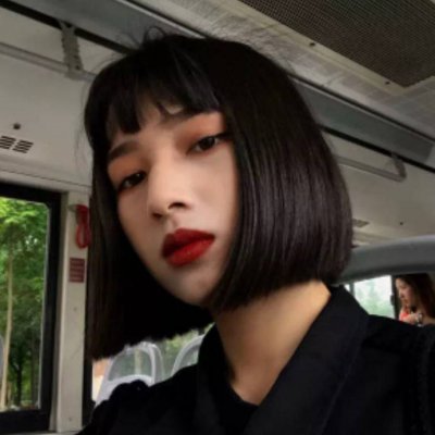 超酷真人短发女生头像来袭！帅炸啦💥 情侣头像 第13张
