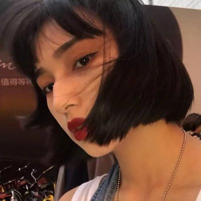 超酷真人短发女生头像来袭！帅炸啦💥 情侣头像 第12张