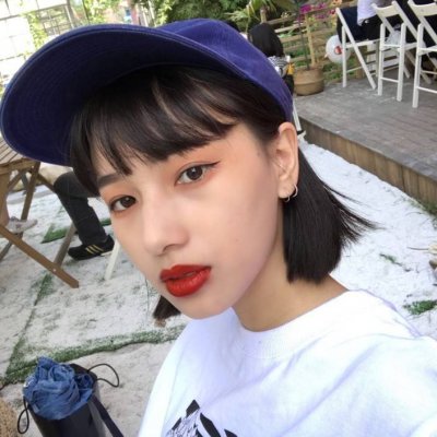 超酷真人短发女生头像来袭！帅炸啦💥 情侣头像 第10张