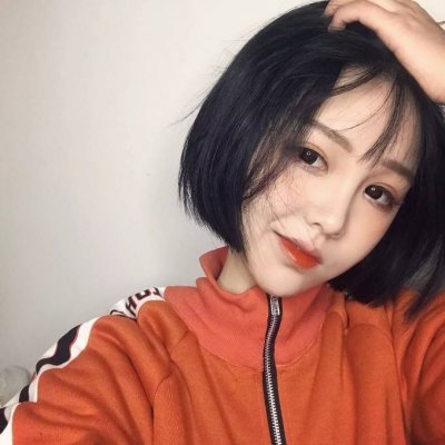 超酷真人短发女生头像来袭！帅炸啦💥 情侣头像 第18张
