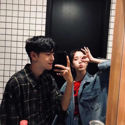 超甜韩系情侣头像来袭🥰双人QQ必备 情侣头像 第2张