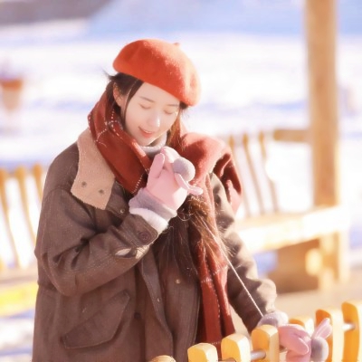 唯美的冬天女生微信头像推荐 女生头像 第34张 唯美的冬天女生微信头像推荐 女生头像 第34张