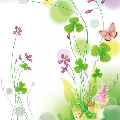 被这组四叶草头像美到，唯美清纯风狠狠爱住  其它头像 第13张
