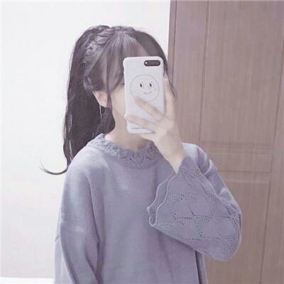 📱手机挡脸真人女生头像大集合来啦！ 女生头像 第22张