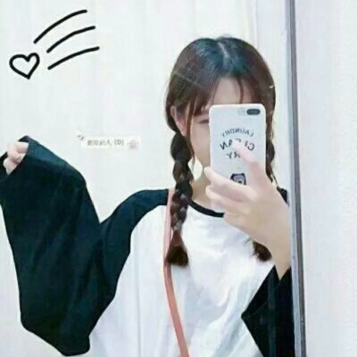 📱手机挡脸真人女生头像大集合来啦！ 女生头像 第11张