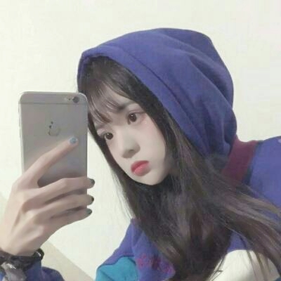 📱手机挡脸真人女生头像大集合来啦！ 女生头像 第26张
