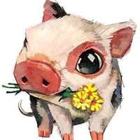 萌化啦！超高清可爱猪猪头像来袭🐷 动物头像 第14张
