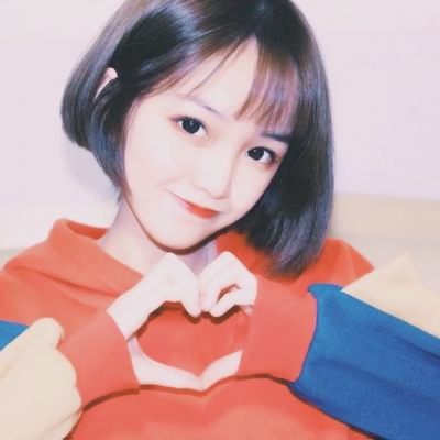 超爱小清新短发真人女生头像✨ 女生头像 第5张