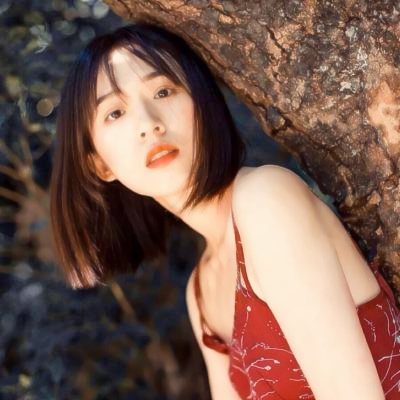 超爱小清新短发真人女生头像✨ 女生头像 第1张