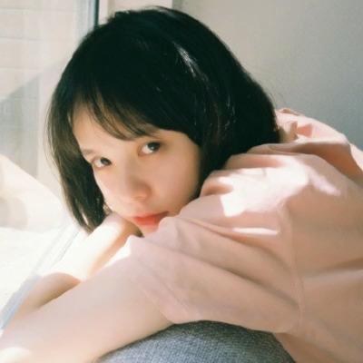 超爱小清新短发真人女生头像✨ 女生头像 第6张