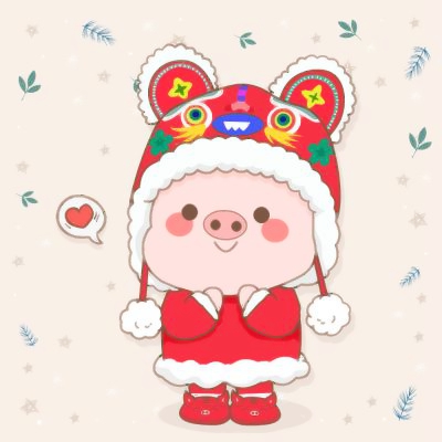萌化啦!可爱超萌猪猪微信头像大集合🐷 动物头像 第1张 萌化啦!可爱超萌猪猪微信头像大集合🐷 动物头像 第1张
