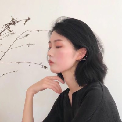 超爱小清新短发真人女生头像✨ 女生头像 第11张