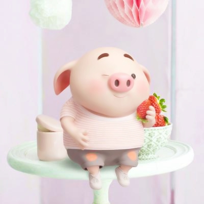萌化啦!可爱超萌猪猪微信头像大集合🐷 动物头像 第16张 萌化啦!可爱超萌猪猪微信头像大集合🐷 动物头像 第16张