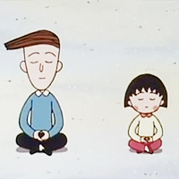 樱桃小丸子一对两张一左一右情侣头像🥰 情侣头像 第33张