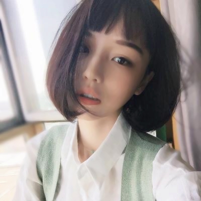 超爱小清新短发真人女生头像✨ 女生头像 第24张