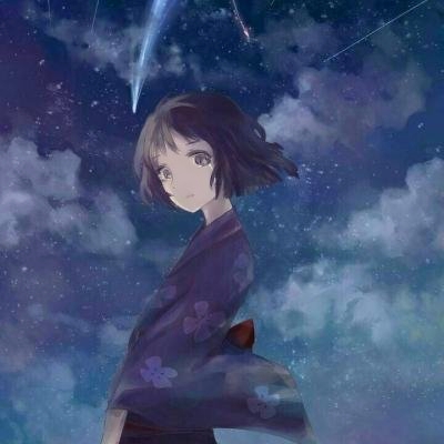 唯美浪漫的一男一女动漫情侣头像来袭💕 情侣头像 第2张