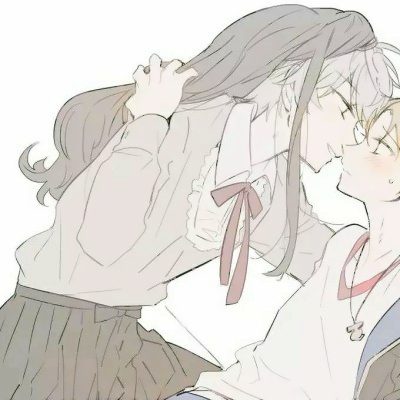 💕甜欲氛围感拉满的一左一右动漫情头 情侣头像 第5张 💕甜欲氛围感拉满的一左一右动漫情头 情侣头像 第5张