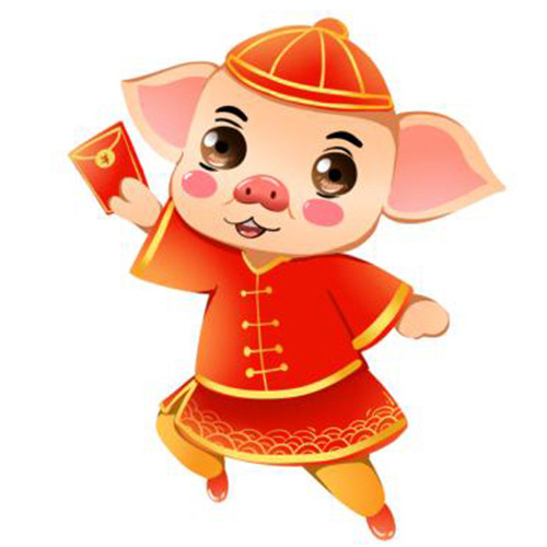 🐷猪年必备！超全高清旺财微信头像来袭  节日头像 第12张