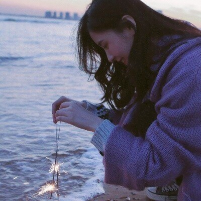 唯美紫色系真人女生头像来袭💜 女生头像 第6张 唯美紫色系真人女生头像来袭💜 女生头像 第6张