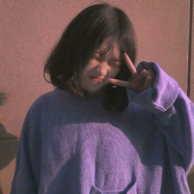 超萌来袭！女生呆萌真人QQ头像大全🥰 女生头像 第6张