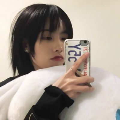 超爱小清新短发真人女生头像✨ 女生头像 第13张