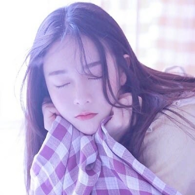 唯美紫色系真人女生头像来袭💜 女生头像 第3张 唯美紫色系真人女生头像来袭💜 女生头像 第3张