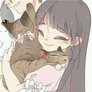 超萌带猫情侣头像来袭🐱一左一右超有默契 情侣头像 第12张 超萌带猫情侣头像来袭🐱一左一右超有默契 情侣头像 第12张