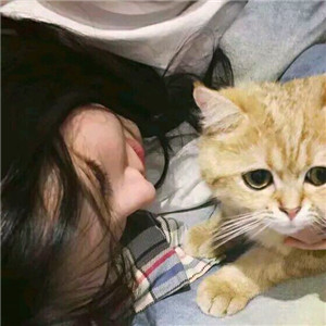超萌带猫情侣头像来袭🐱一左一右超有默契 情侣头像 第17张 超萌带猫情侣头像来袭🐱一左一右超有默契 情侣头像 第17张