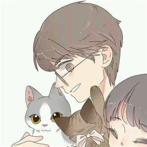 超萌带猫情侣头像来袭🐱一左一右超有默契 情侣头像 第11张 超萌带猫情侣头像来袭🐱一左一右超有默契 情侣头像 第11张